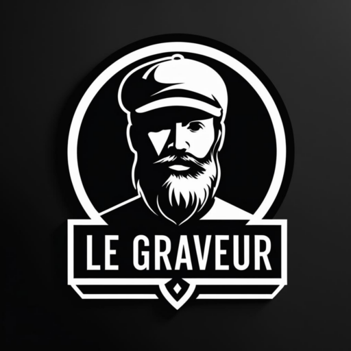 logo monochrome Le Graveur